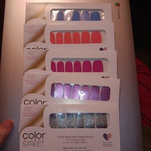 5 sets of Color Street